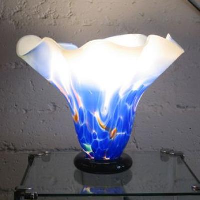 Starburst Fluted Vase In Co